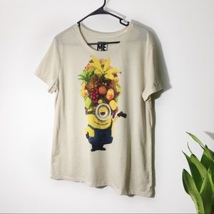Despicable Me Minion Graphic Tee Size XL